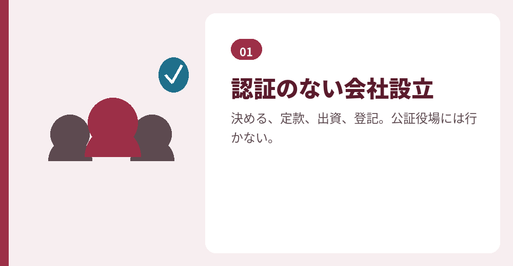 外国人による合同会社の設立の流れ