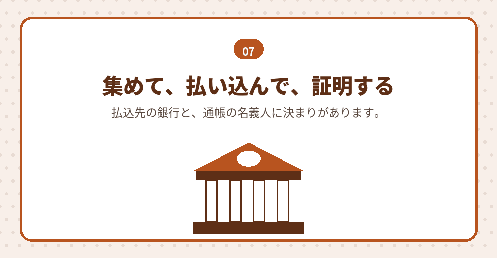 資本金の払込みは、登記と在留資格の両方の資料になります