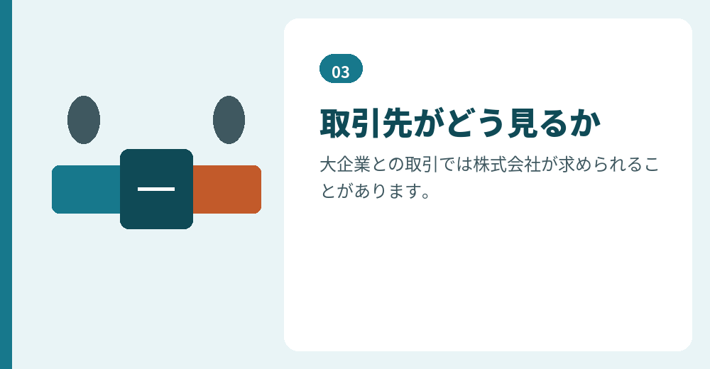 対外的な見え方の比較