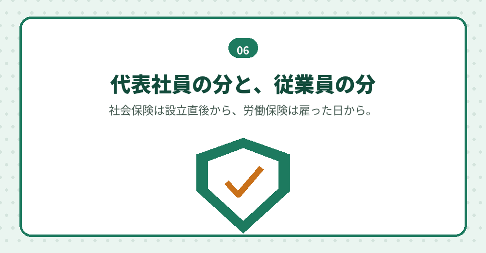 合同会社の社会保険と労働保険