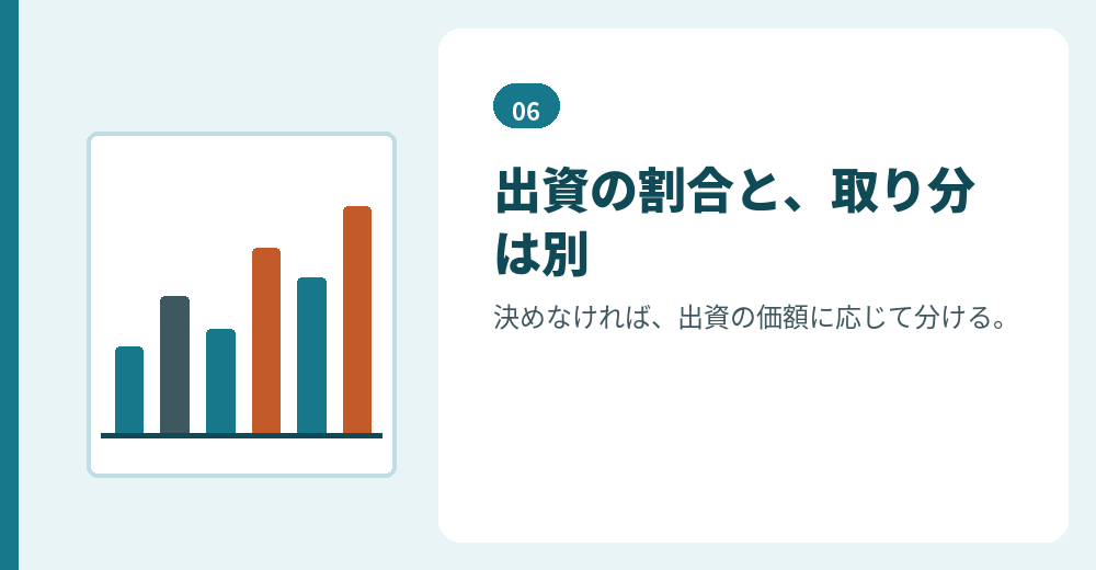 共同出資の合同会社で決めておくこと