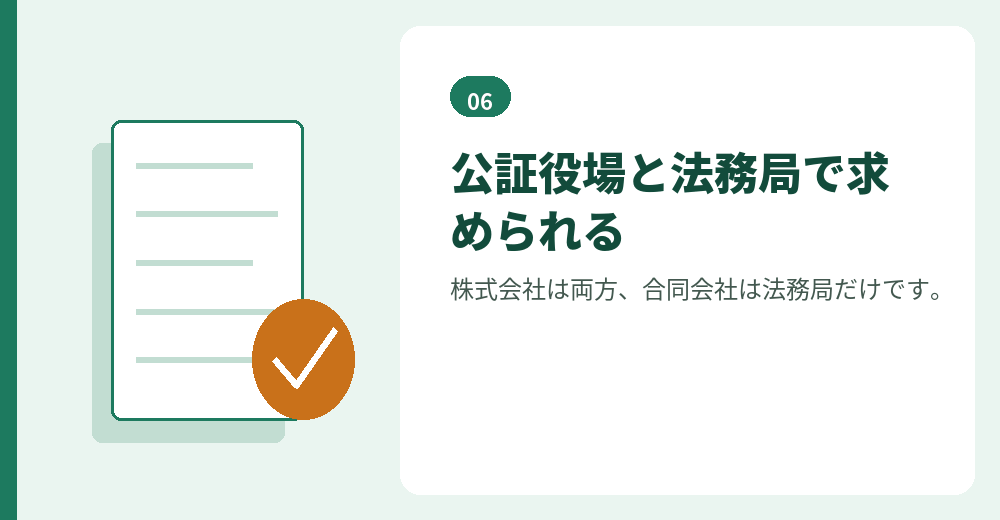 証明書が必要になる場面