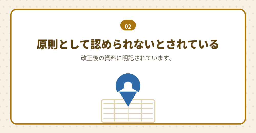 自宅兼用の取り扱い