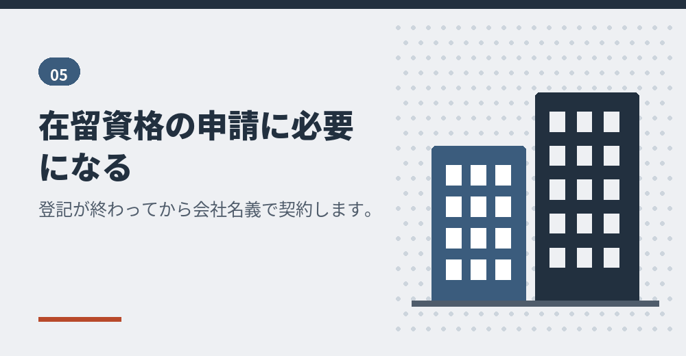 事務所と事業計画書の準備