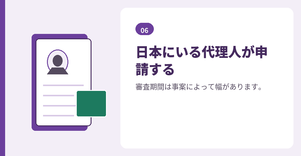 在留資格認定証明書の申請