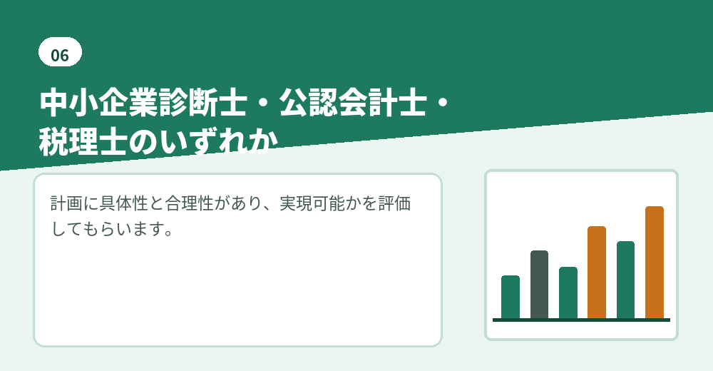 事業計画書には専門家の確認が必要になりました