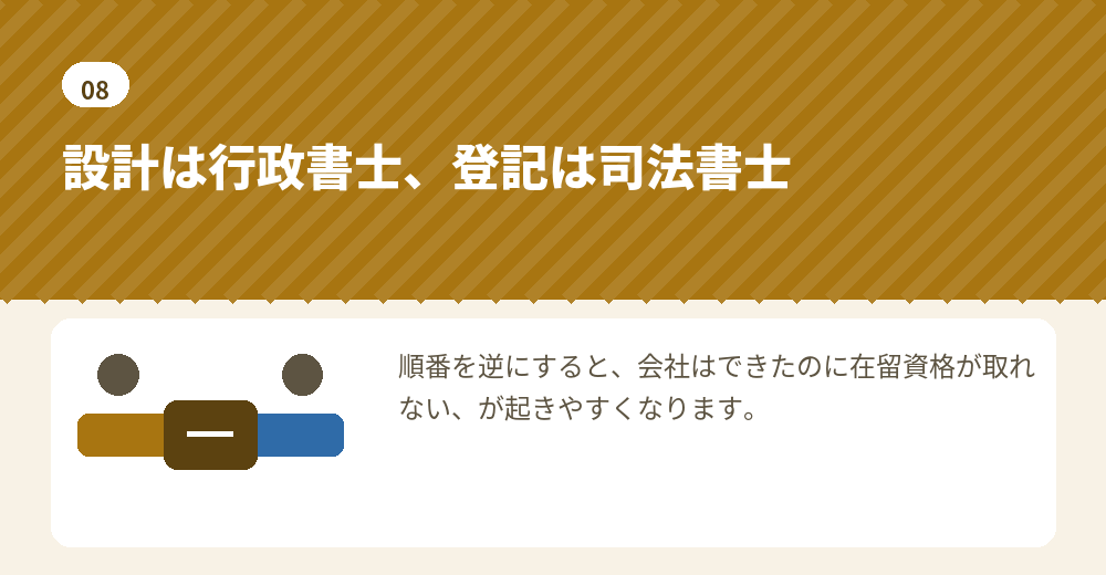 外国人の会社設立で行政書士に頼むことのまとめ