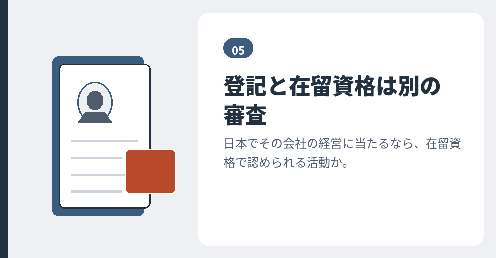 外国人役員と在留資格