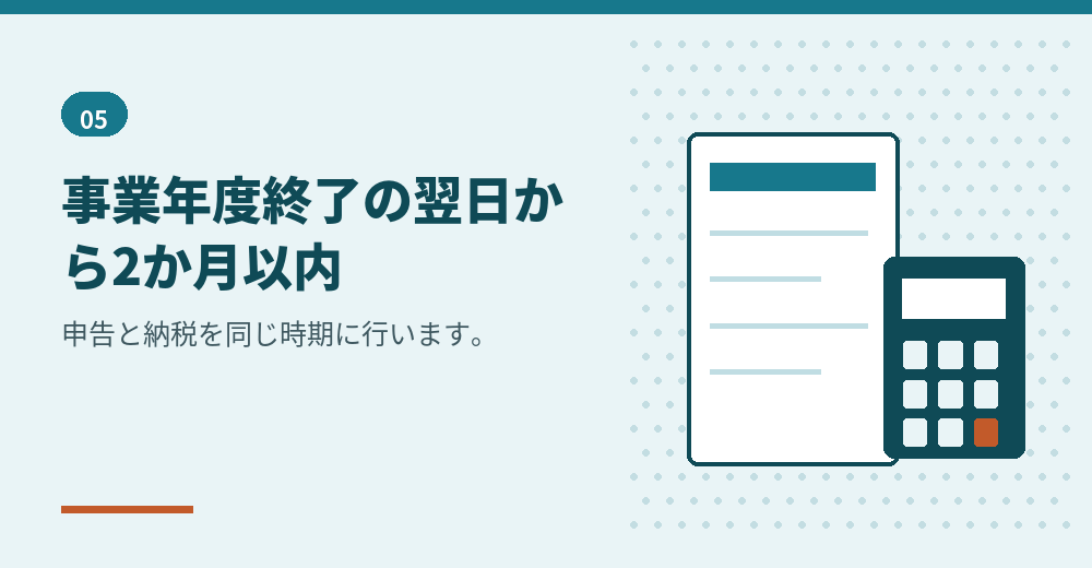 法人税の申告
